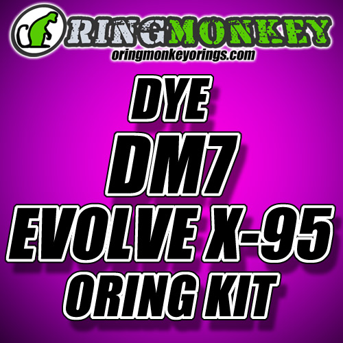 DYE DM7 X95 ORING KIT